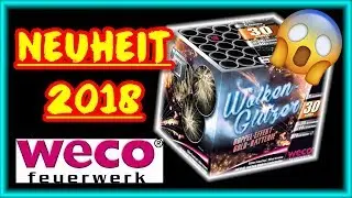 Weco | Wolkenglitzer Neuheit 2018 Batterie | Test | HyperFrames FULL HD [1080p@50FPS]