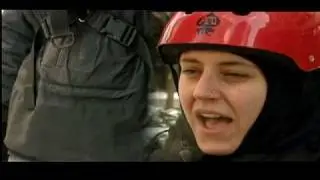 Bike Courier in the winter