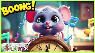 Hickory Dickory Dock cartoon | kiddify Nursery Rhymes & Kids Songs cartoon
