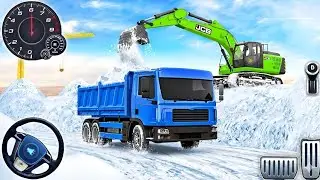 😎 JCB Road Construction 3D Simulator Game || Android Mobile Simulator Gameplay 