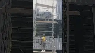 Dha p5 spo Shed Outer Wall Painting | Airless Spray Professional Finish | Irfan Engineering Services