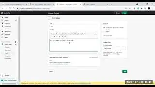 Create Main Category or Collection Page in Shopify Debut Theme