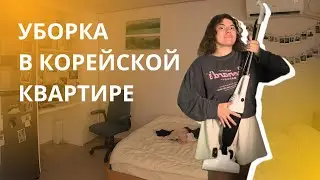 Как я убираюсь в Корее | уютный домашний влог ХУДОЖНИКА