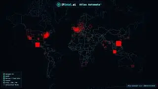 Global Cyber Threat Activity - 24h Timelapse (Jan 16)
