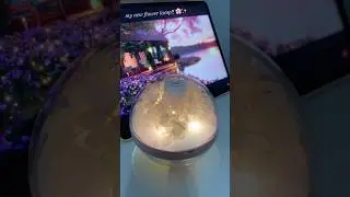 new flower lamp! 🌸✨ #flower #aestheticroomdecor #homedecor #pinkdecor #pinkaesthetic