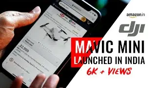 FINALLY DJI MAVIC MINI launched in INDIA at cheapest price on AMAZON | AVOID illegal imports | हिंदी