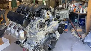 #L86 gen 5 LT 6.2 разобран для покраски #L83 5.3 #установка масляного поддона Holley