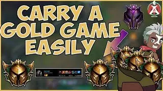 Maxske's Ekko | CARRY A GOLD ELO GAME EASILY!