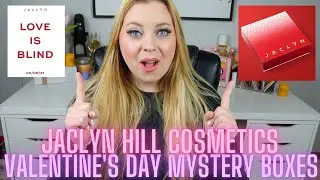 JACLYN HILL COSMETICS VALENTINE'S DAY MYSTERY BOXES 2021 SPOILERS | 4 BOXES & ALL THE INFO