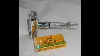 1961 Gillette FatBoy Refurbished Refurbished Platinum Razor G2 P27R