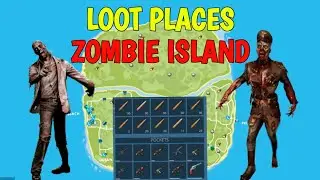 ZOMBIE ISLAND MOST POPULAR LOOT PLACES | OCEAN IS HOME ISLAND LIFE SIMULATOR GAMEPLAY |HINDI ME|#26