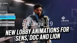 LEAKED New Lobby animations for Sens, Doc and Lion