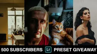 10 Free Lightroom Mobile Premium Presets DNG 🔥 | Lightroom Mobile Preset Giveaway