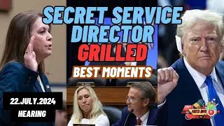 Secret Service Director Slammed at Hearing on Trump Assassination Attempt, Best Moments #trump #news