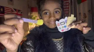 ASMR Makeup 💄 Paper Cosmetic 
