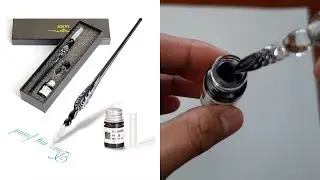 Calligraphy Glass Dip Pen Set Review