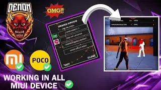 FREE FIRE MIUI PANEL | FREE FIRE MIUI HACK | FREE FIRE REDMI POCO HACK | OB52 UPDATE #panel #ff 