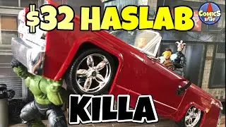 Haslab Marvel Legends Ghost Rider Hellcharger comparison with Bratz Rock Angels Cruiser 1:12 scale