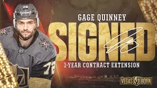 Welcome Back, Gage Quinney!