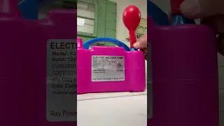Electric balloon pumps. Worth it. #amazon