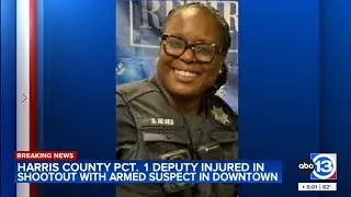 Harris Co. Pct. 1 deputy shot in downtown Houston, officials say