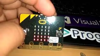 Micro:Bit light level demo with bar graph.