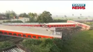 21 Coaches Of The North East Express Train Derailed, Restoration Work Underway