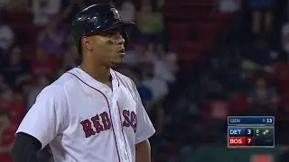 DET@BOS: Red Sox score five runs in the 8th inning