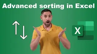 Расширенная сортировка в Excel: многоуровневая, горизонтальная, с формулой