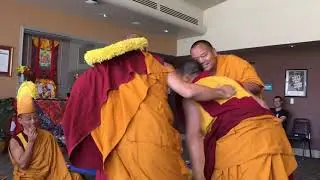 Monastic Debate Demonstration by Gomang Monks 8/29/17
