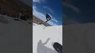Park City Spring snowboarding!🙌🏻 #snowboard #overstoked #snowboarding
