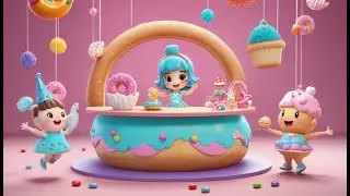 Tiny Teapot Twirl | Dancing Teapot Song for Kids | Fun Kitchen Rhyme with Spins and Pours