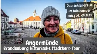 Vlog 219 Angermünde | schönste Stadt des Roadtrips? Fachwerk | Stadtmauer | Stellplatz