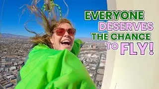 I Sang Defying Gravity while Jumping off the 108th Floor of the Las Vegas Strat!