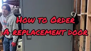 How To Measure and Order A Replacement Commercial Steel Door Slab