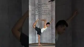 How to do Dancer Pose | Natarajasana Yoga Tutorial | Natarajasana #shorts #yoga #yogachallenge