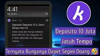 Deposito 10 Juta Krom Bank Sudah Jatuh Tempo