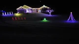 2025 Christmas Light Show Wizards of Winter 
