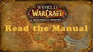 World of Warcraft Quest: Read the Manual (Horde)