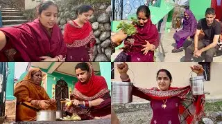 आज घर खाली-ख़ाली सा हो गया 😌#twins #himachal #village 