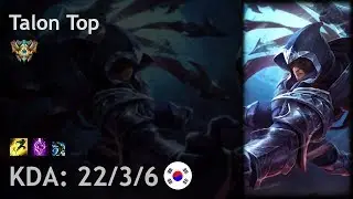 Talon Top vs Irelia - KR Challenger Patch 7.16