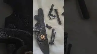 Preserving the lock on a 175 year old rifle #civilwar #oldwest