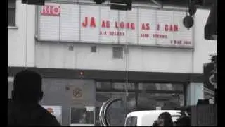 A K Dolven - John Giorno - 'JA as long as I can' - performance Rio Cinema Dalston