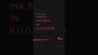 Create Ink Bleed in Illustrator