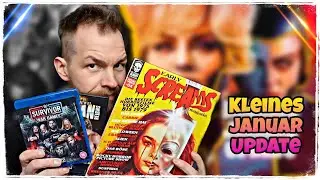 Film-Update Januar 2023 😀📀 Wrestling, Science-Fiction und Literatur zum schreien! 💀