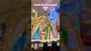 Lowe&rsquo;s Christmas decor 2025 #christmas #christmasdecorations2025 #loweschristmas #shortsfeed #shorts