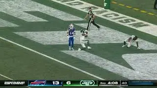JORDAN WHITEHEAD PICK NUMBER 2 ON JOSH ALLEN BILLS VS JETS NFL
