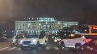 Saigon Ho Chi Minh City night drive