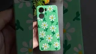 Easy flower mobile cover #reuseoldmobilecover #craft #DIY #youtubeshorts #youtubepartner