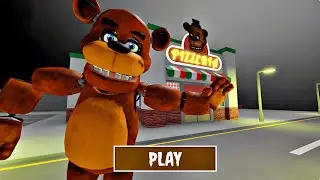 Freddy's Pizzeria Run! (Obby) Gameplay #roblox #scaryobby